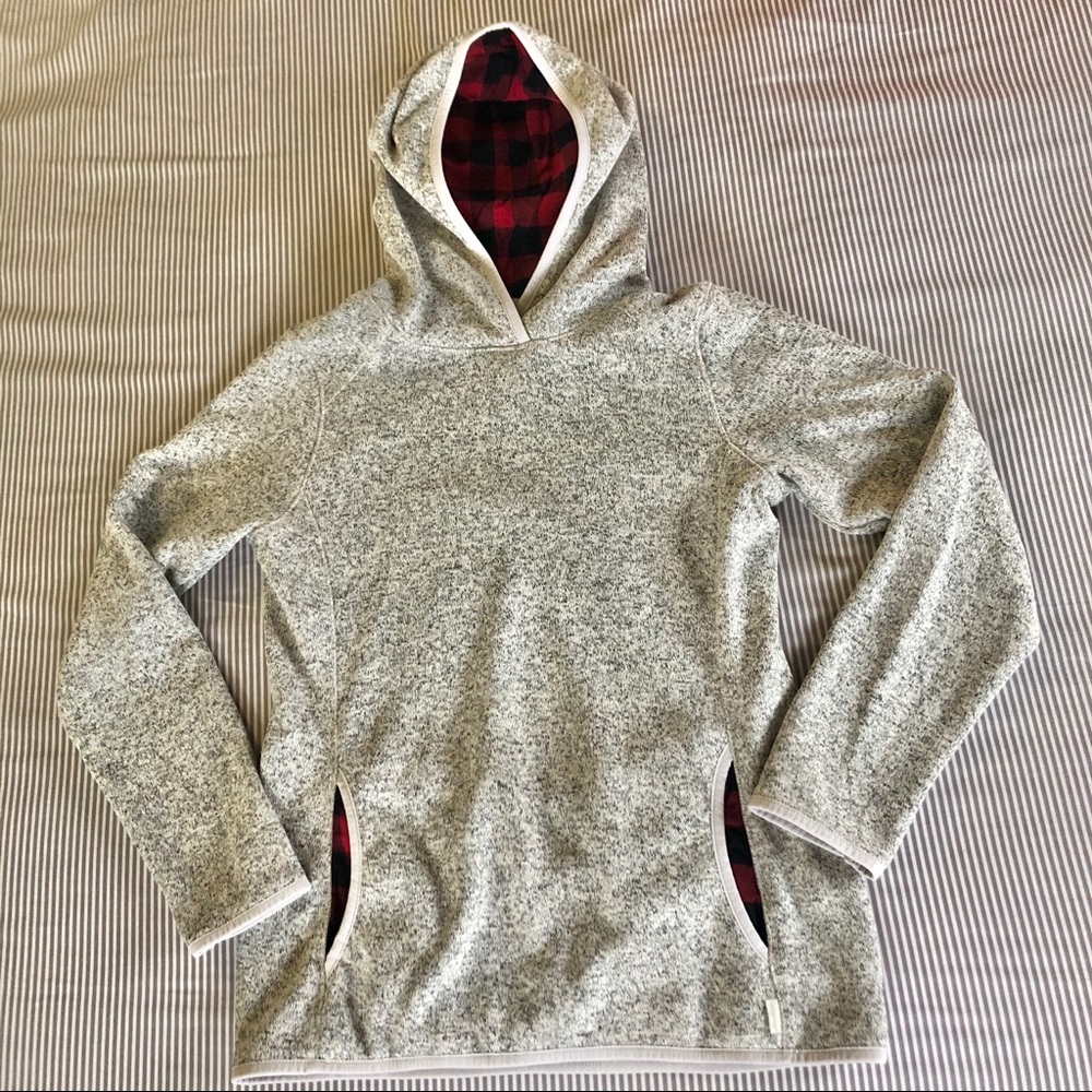 Eddie Bauer Buffalo Plaid Sweatshirt
